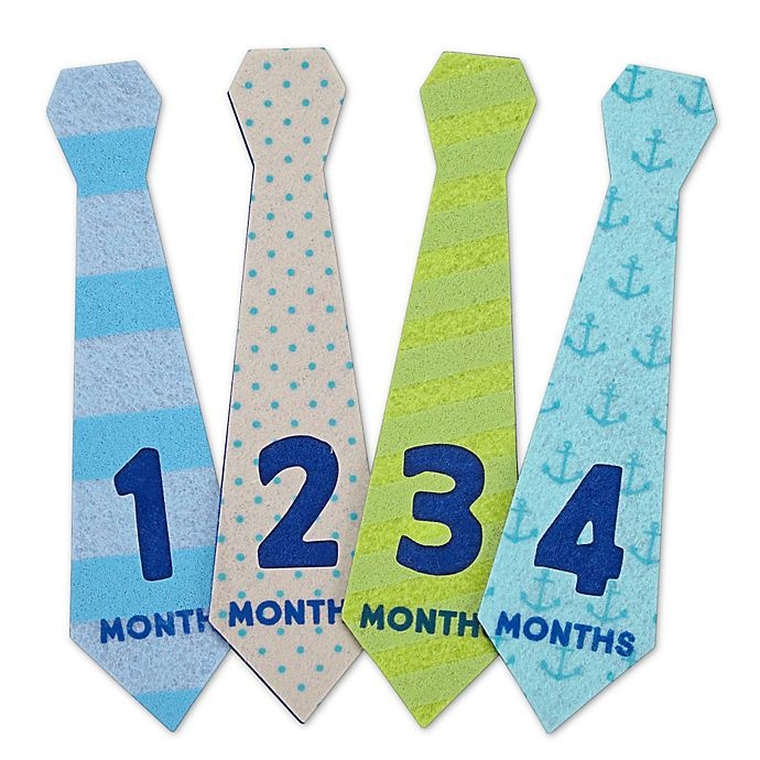 slide 2 of 4, Pearhead Baby's First Year Felt Tie Stickers, 12 ct