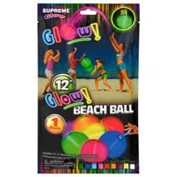 Supreme Glow Glow! Beach Ball 12 Inch