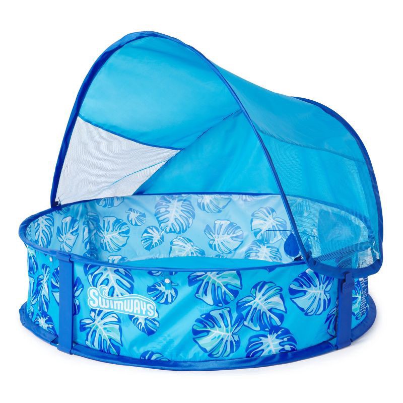 slide 1 of 6, SwimWays Elite Pop Up Pool, 1 ct