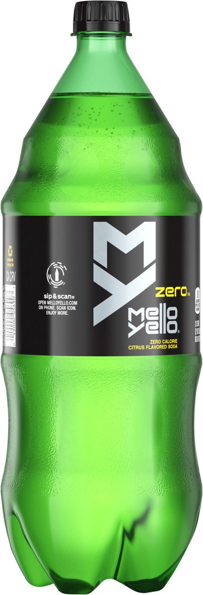 slide 7 of 7, Mello Yello Zero Bottle, 2 Liters, 2 liter