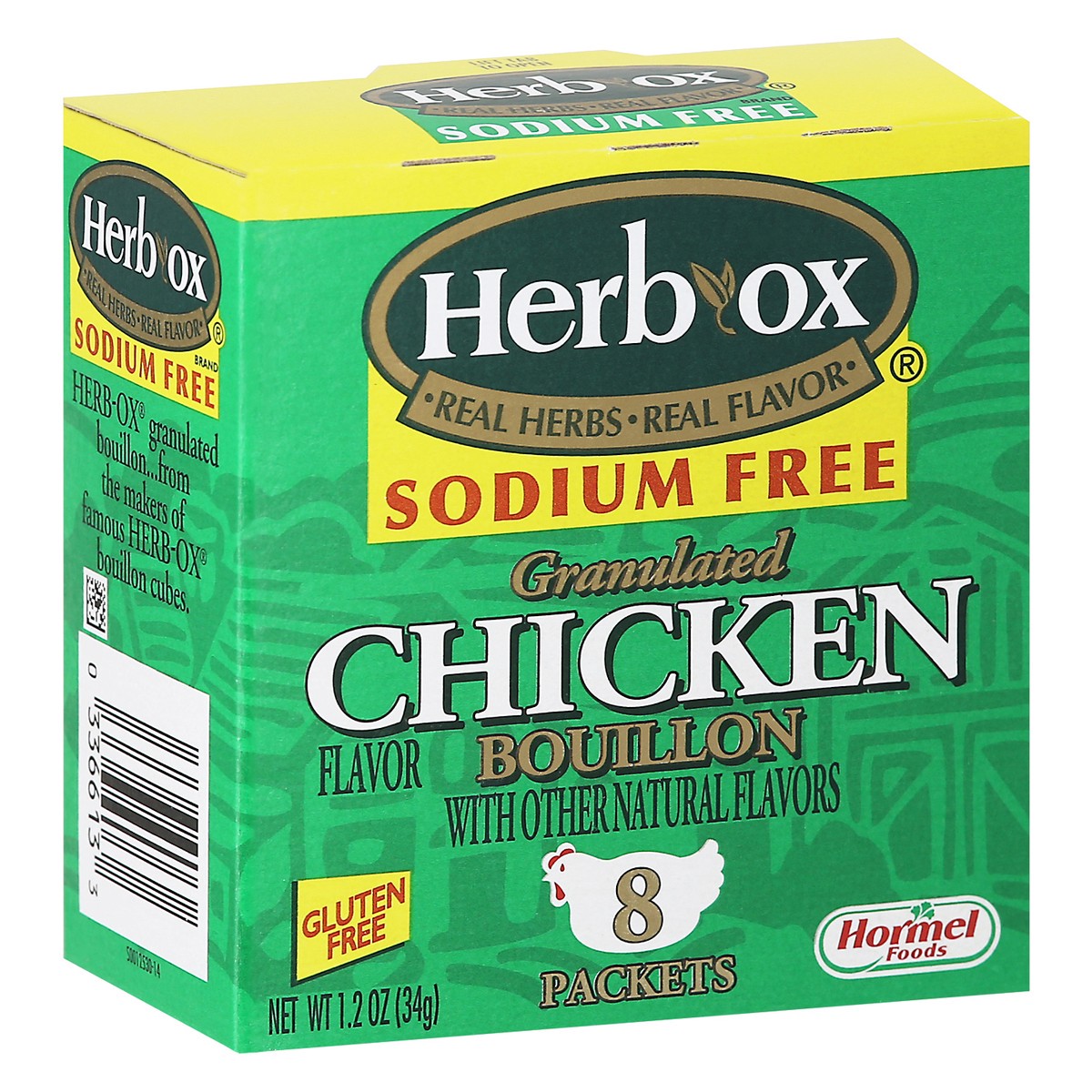 slide 6 of 9, Herb-Ox Sodium Free Granulated Chicken Flavor Bouillon 8 ea Box, 8 ct