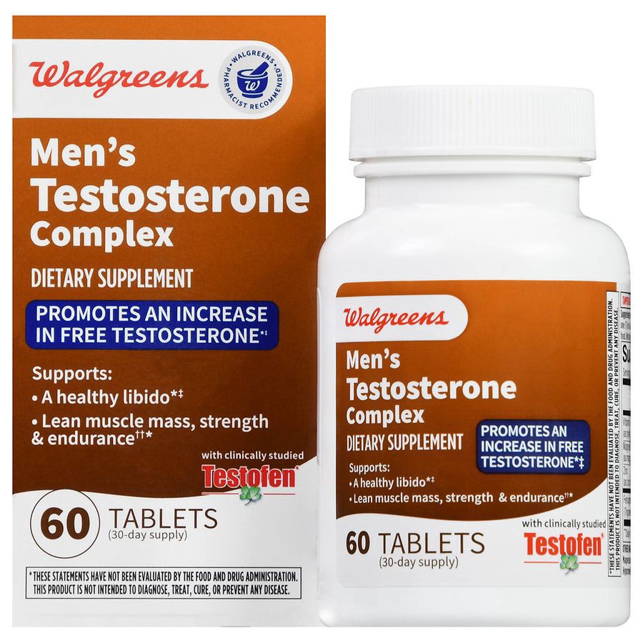 slide 1 of 5, Walgreens Vitality Complex for Men, 60 ct