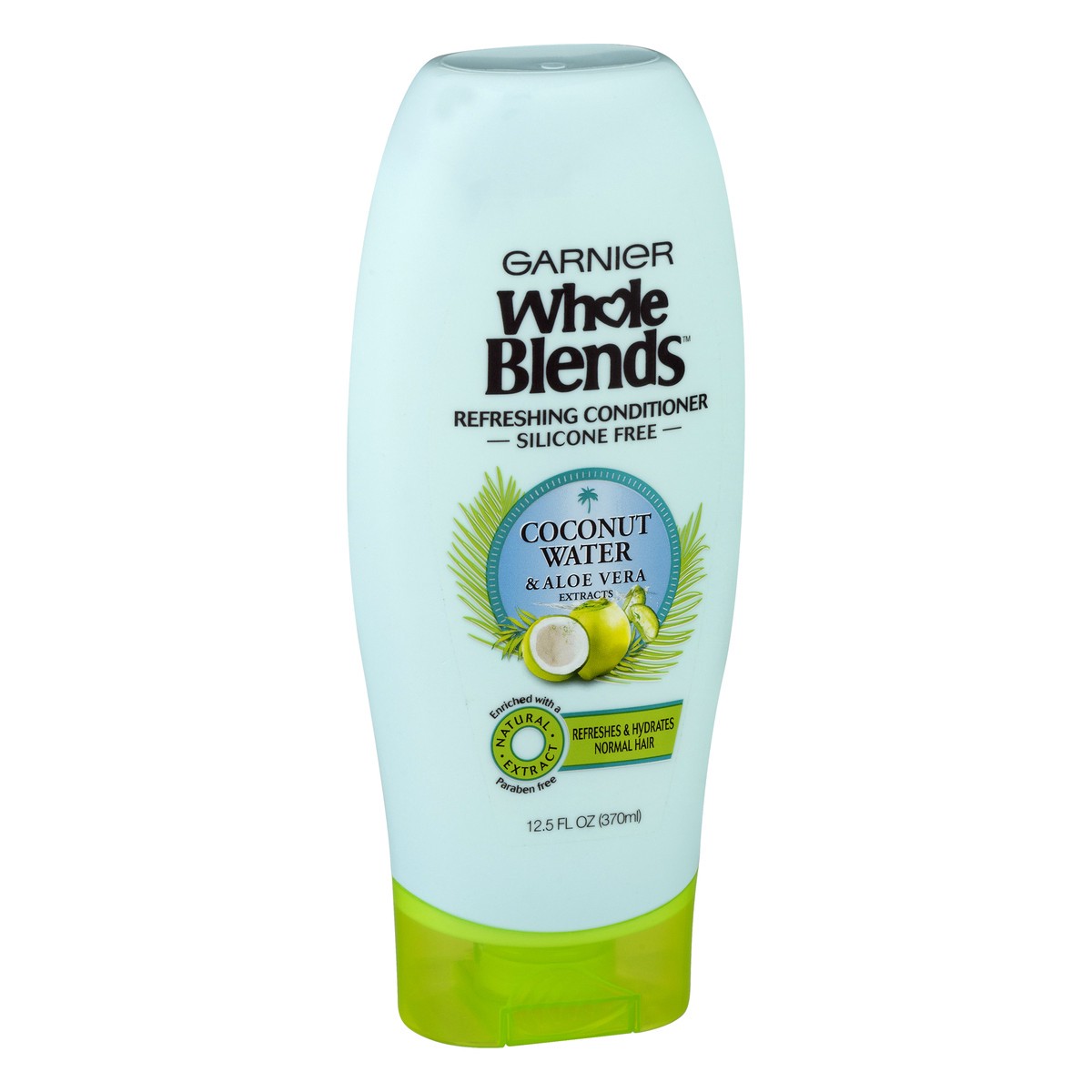 slide 8 of 11, Garnier Whole Blends Hydrating Conditioner With Coconut Water & Aloe Vera Extract, 12.5 oz