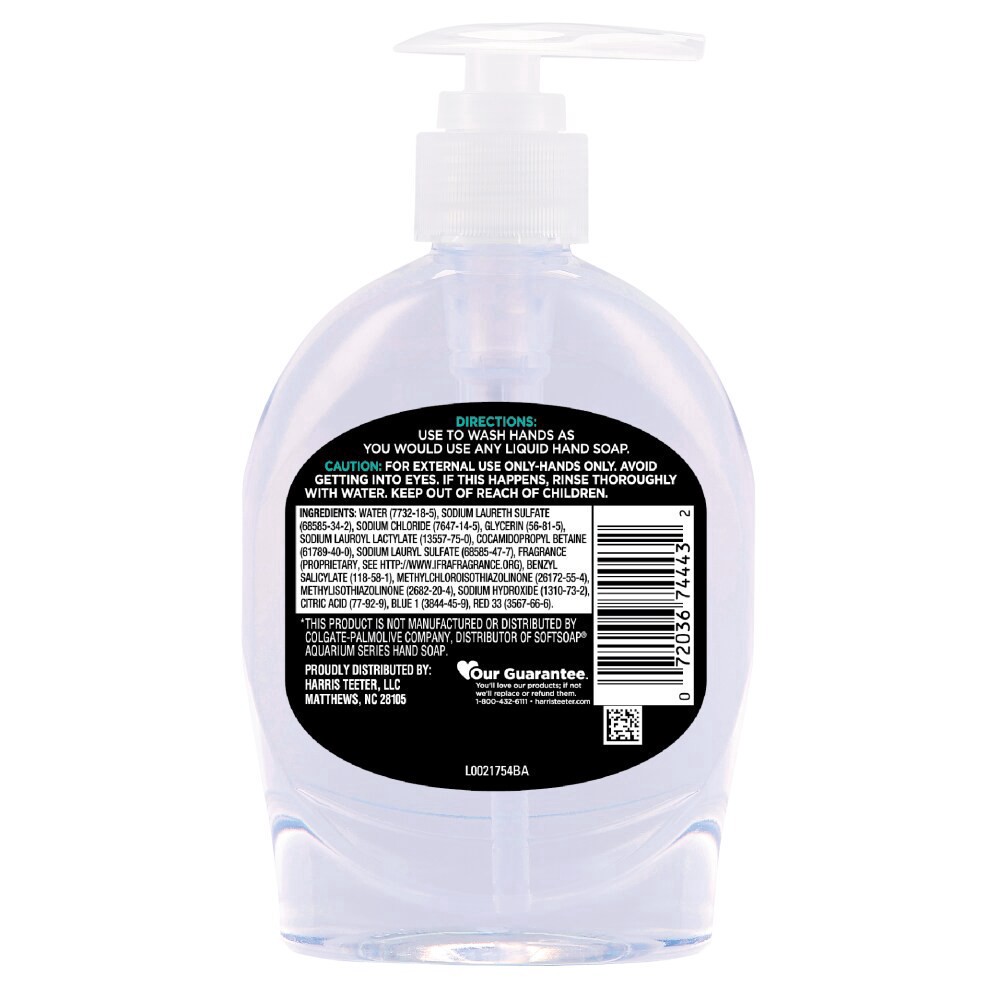 slide 2 of 2, Harris Teeter® Clear Liquid Hand Soap, 7.5 fl oz