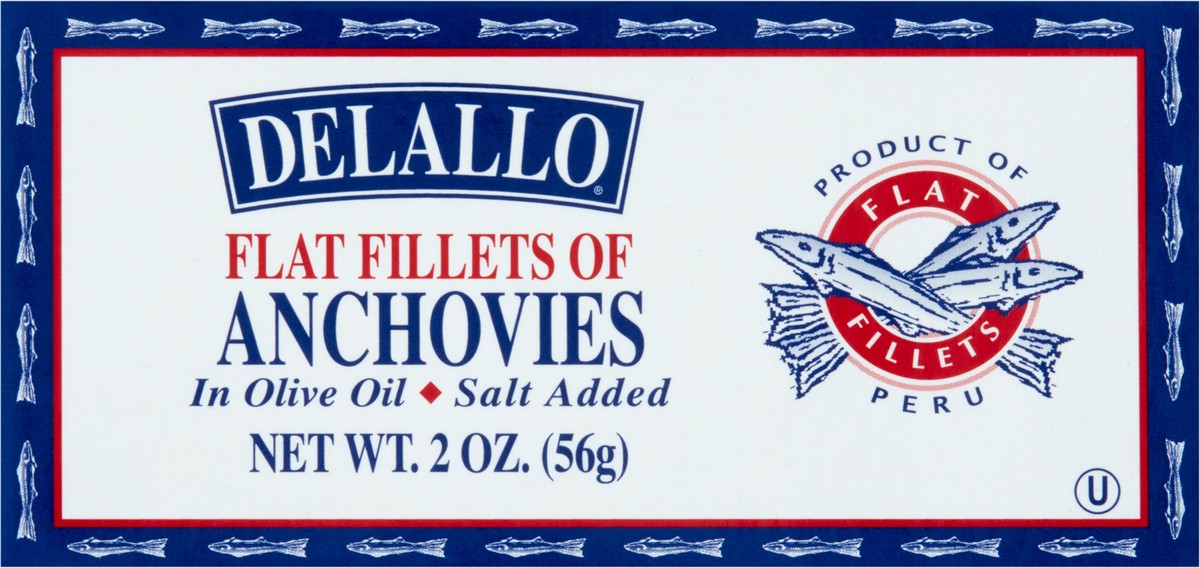 slide 1 of 12, Anchovies,Flat Fillet, 2 oz