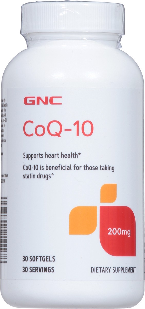 slide 4 of 9, GNC Coq-10 Softgels, 200mg, 30 ct