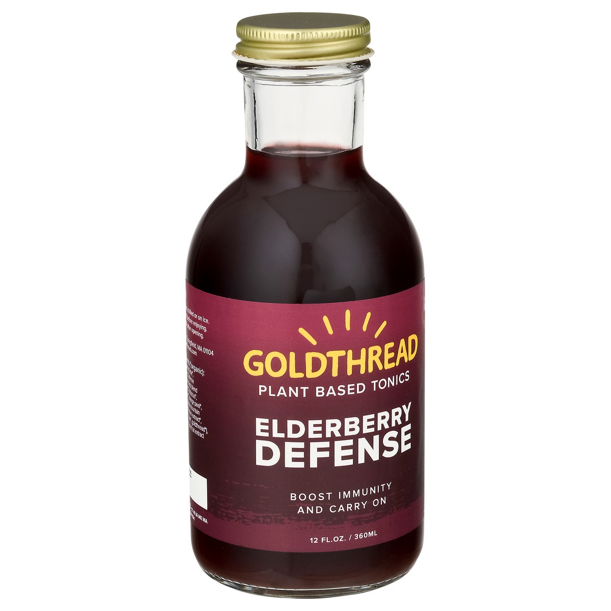 slide 5 of 12, Goldthread Elderberry Tonic, 12 fl oz