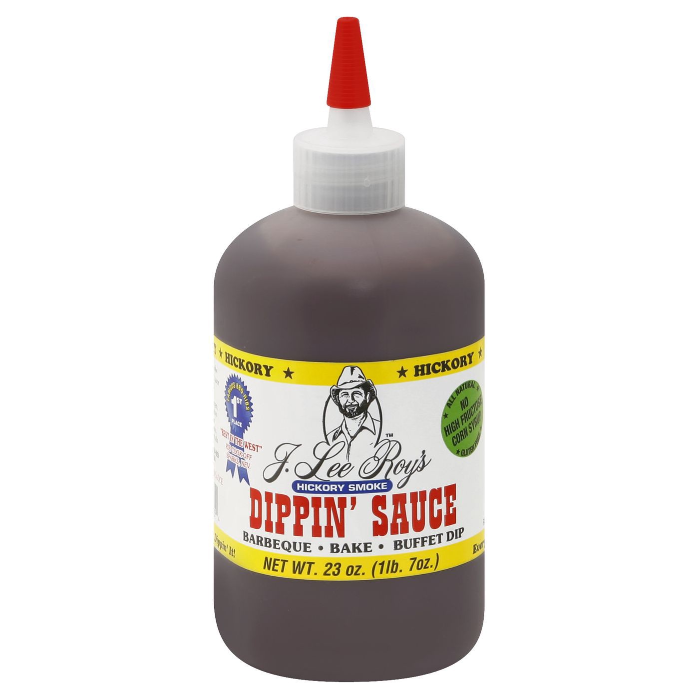 slide 1 of 1, J. Lee Roy's Dippin' Sauce, Hickory Smoke 23 oz, 23.0 oz