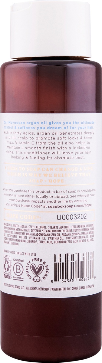 slide 6 of 7, Soapbox Conditioner - Argan Oil, 16 fl oz