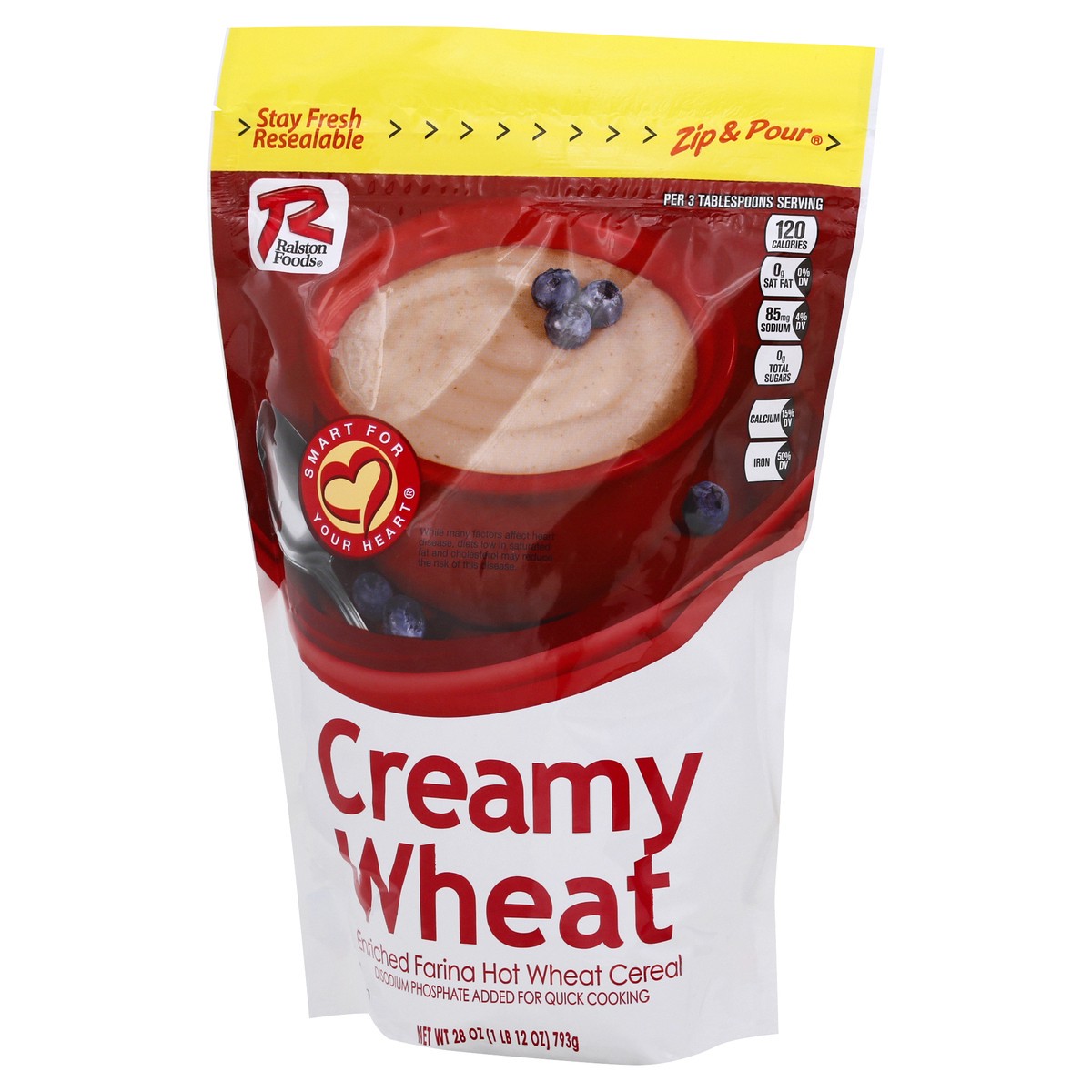 slide 2 of 12, Ralston Foods Creamy Wheat Cereal 28 oz, 28 oz