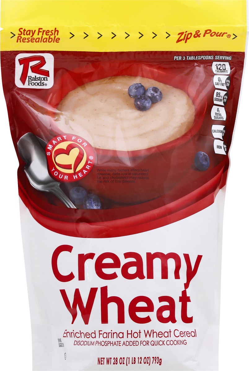 slide 12 of 12, Ralston Foods Creamy Wheat Cereal 28 oz, 28 oz