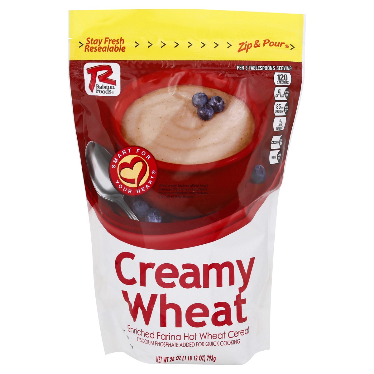 slide 1 of 12, Ralston Foods Creamy Wheat Cereal 28 oz, 28 oz