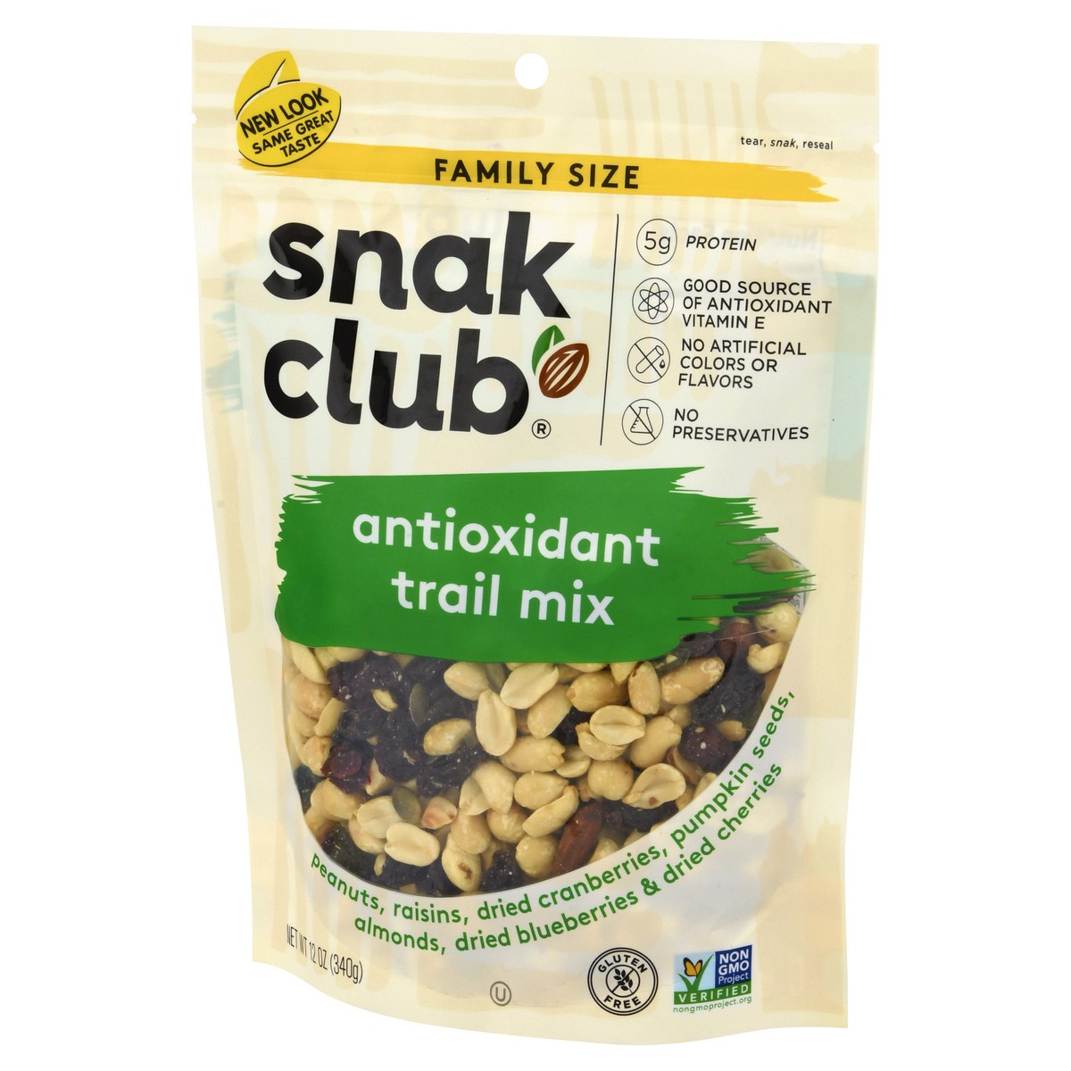 slide 3 of 9, Snak Club Family Size Antioxidant Trail Mix 11 oz, 11 oz