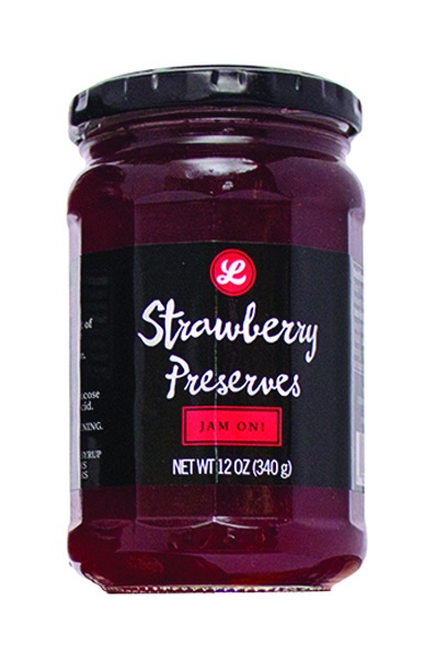 slide 1 of 1, Lucky's Market Strawberry Preserves, 12 oz