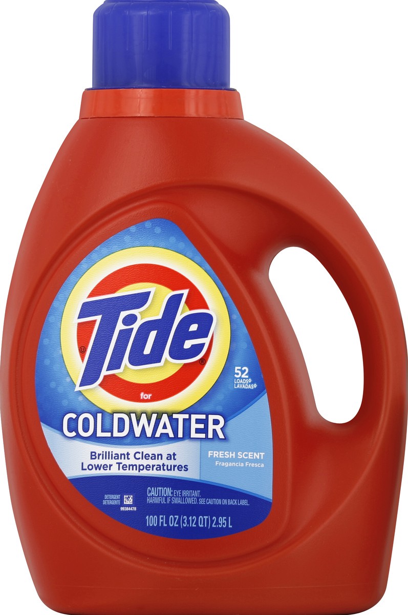 slide 1 of 3, Tide Detergent 100 oz, 100 oz