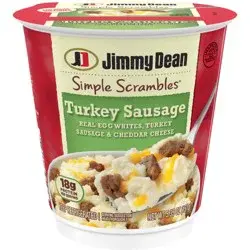 Jimmy Dean Turkey Sausage Simple Scrambles