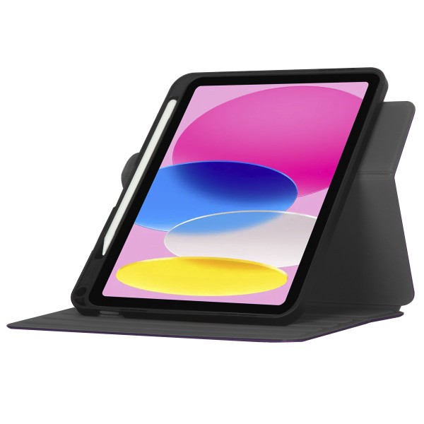 slide 2 of 10, Targus® Click-In™ Rotating Case, 10-15/16"", Purple, THZ96507US, 1 ct