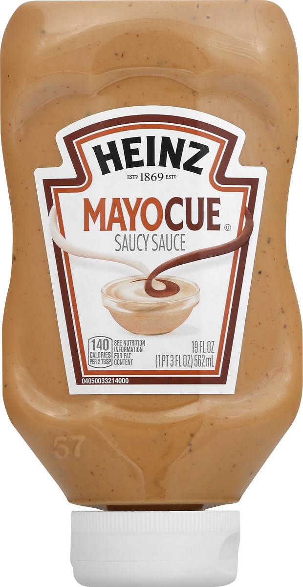 slide 7 of 10, Heinz Mayocue Mayonnaise & BBQ Sauce Mix, 19 oz Bottle, 19 fl oz