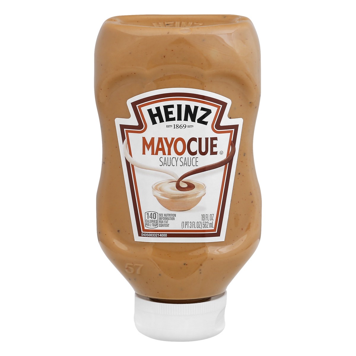 slide 1 of 10, Heinz Mayocue Mayonnaise & BBQ Sauce Mix, 19 oz Bottle, 19 fl oz