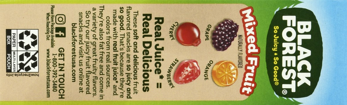 slide 7 of 11, Black Forest Organic Mixed Fruits Snacks 8 ea, 8 ct