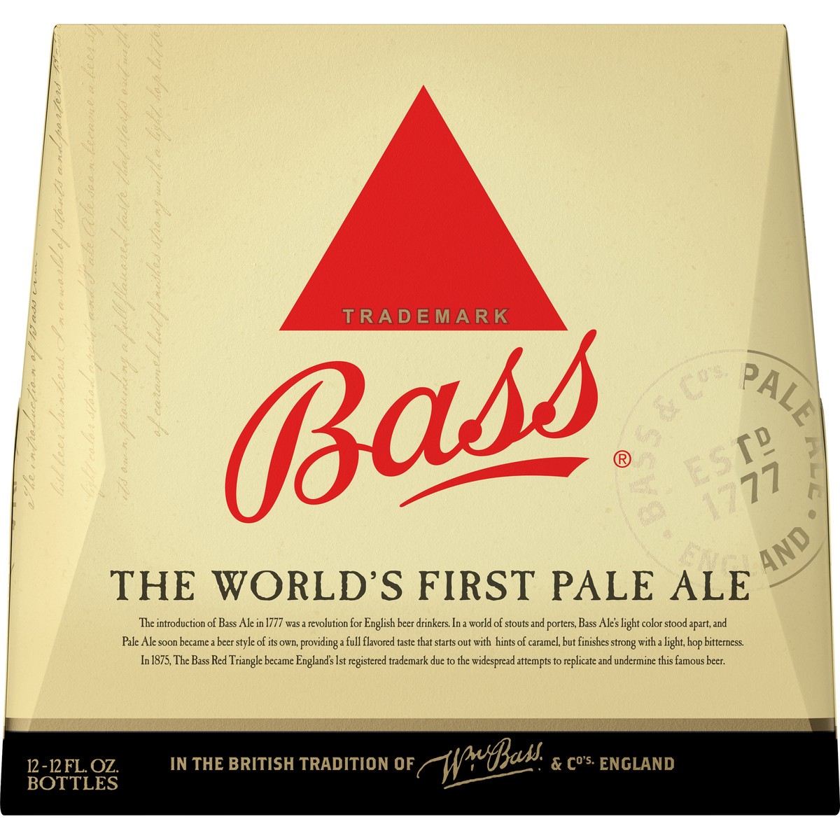 slide 5 of 6, Bass Pale Ale Domestic Pale Ale, 12 ct; 12 oz