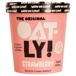Oatly Non-Dairy Strawberry Frozen Dessert 1 pt