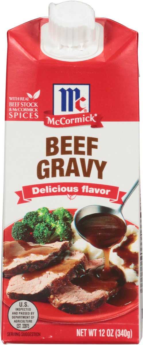 slide 5 of 8, McCormick Beef Gravy, 12 oz