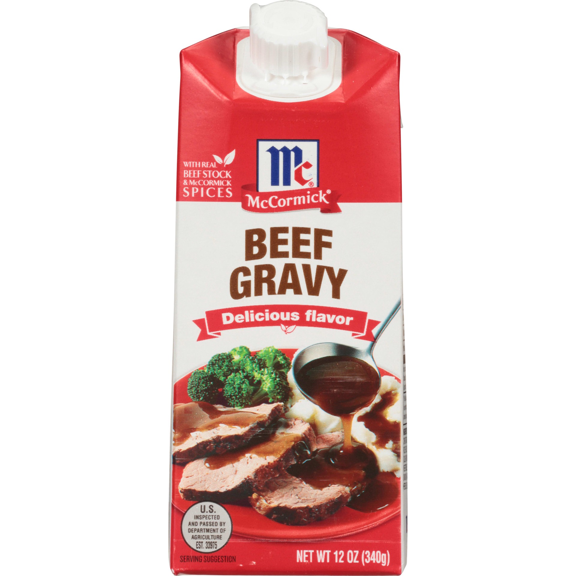 slide 1 of 8, McCormick Beef Gravy, 12 oz