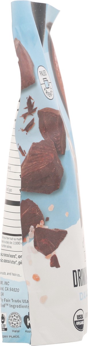 slide 5 of 14, Numi Organic 65% Dark Dash of Salt Drinking Chocolate 6.3 oz, 6.3 oz