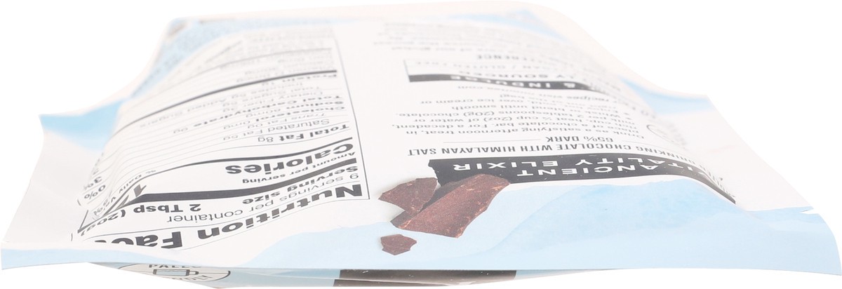 slide 7 of 14, Numi Organic 65% Dark Dash of Salt Drinking Chocolate 6.3 oz, 6.3 oz