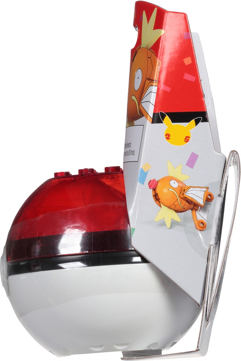 slide 8 of 9, Mega Construx Mega Pokeball Magikarp, 20 ct