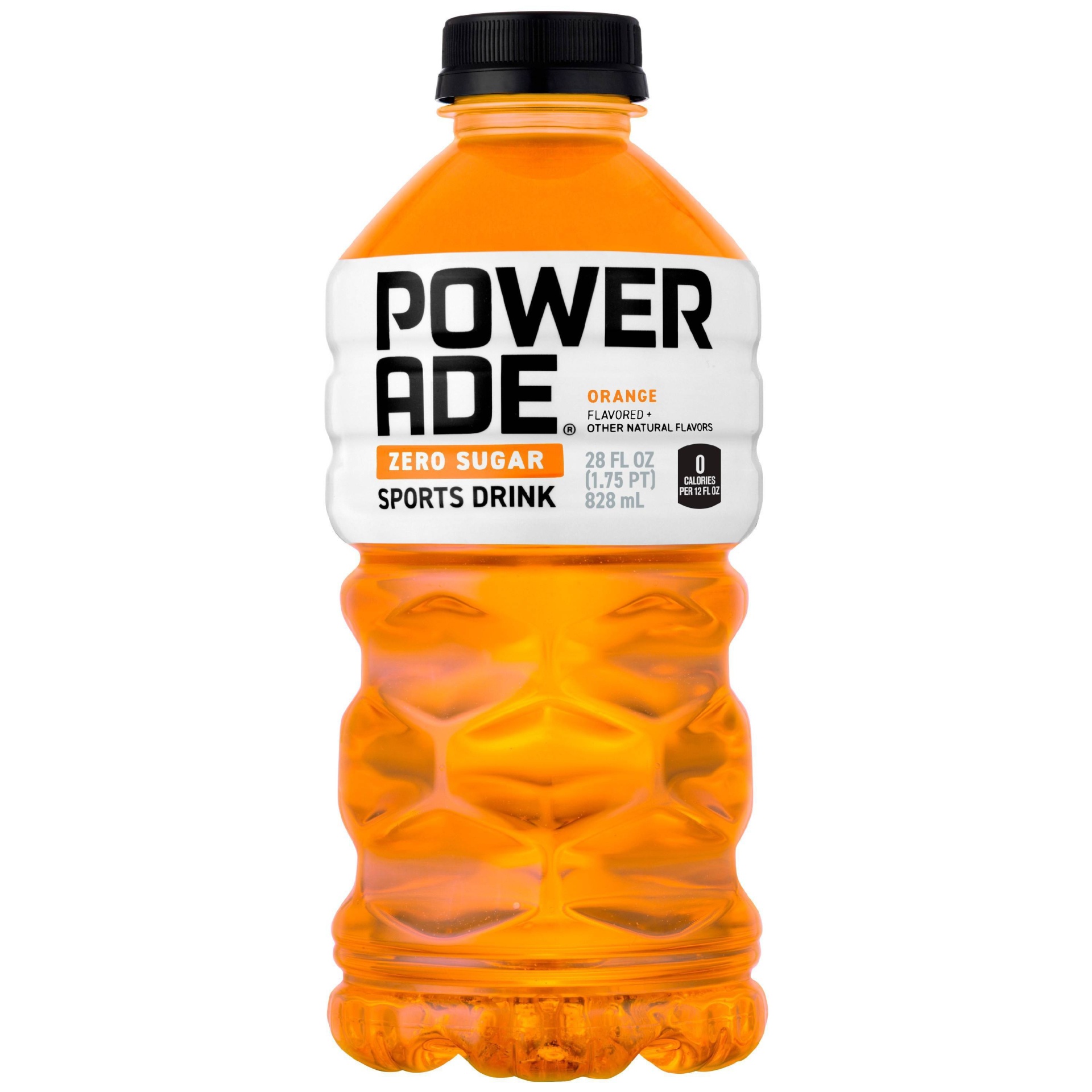 slide 1 of 2, Powerade Zero Orange Sports Drink - 28 fl oz Bottle, 28 fl oz
