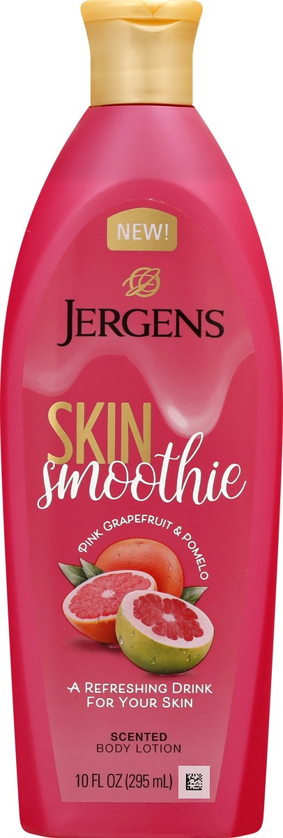 slide 2 of 9, Jergens Hand & Body Lotion, Pink Grapefruit and Pomelo Scented Moisturizer, 10 oz