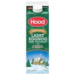Hood Light Eggnog, 32 oz