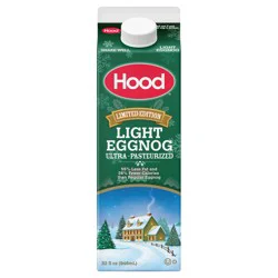 Hood Light Eggnog, 32 oz