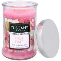 slide 5 of 5, TUSCANY CANDLE Sp First Date, 18 oz