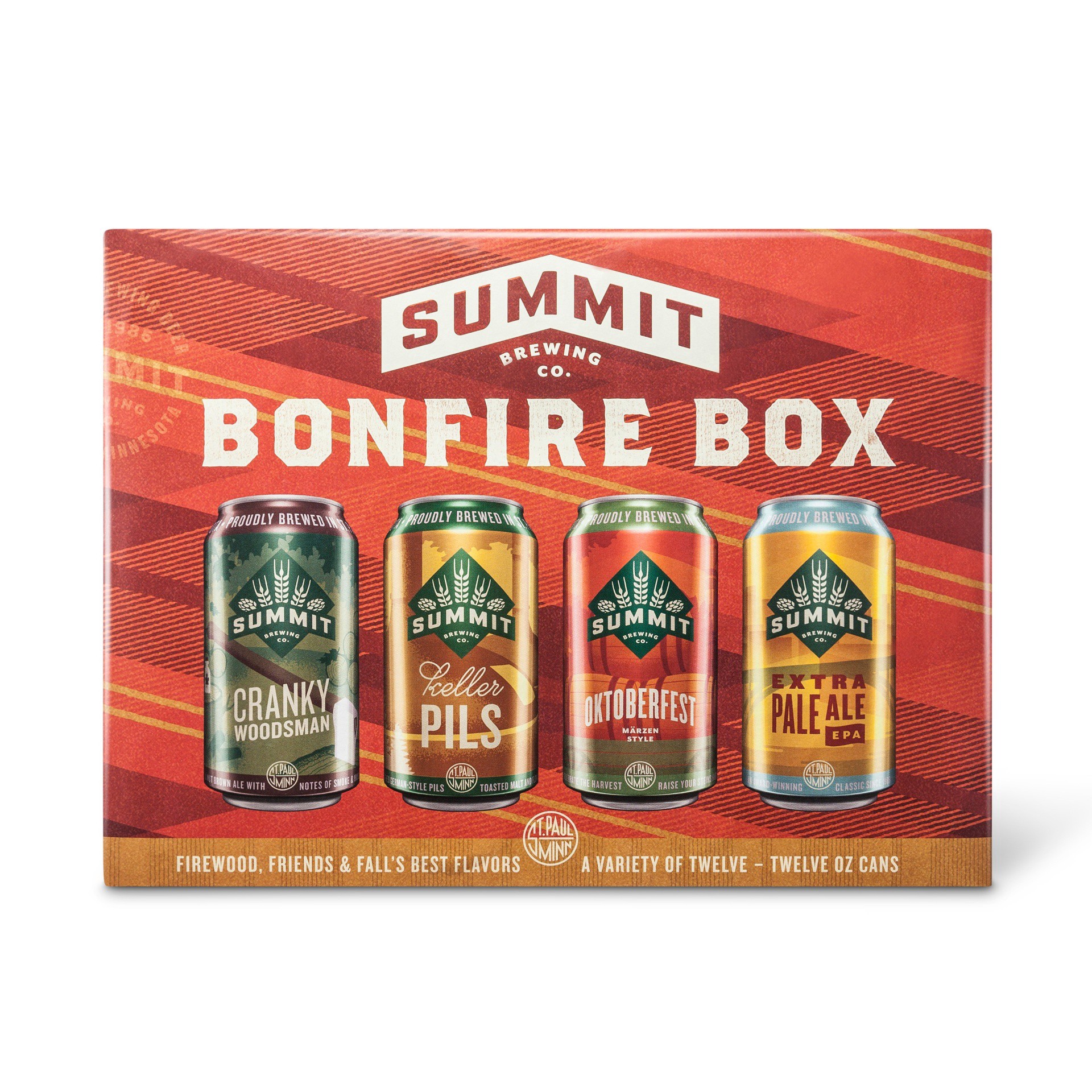 slide 1 of 2, Summit Brewing Co. Summit Bonfire Box Variety Pack, 12 ct; 12 oz