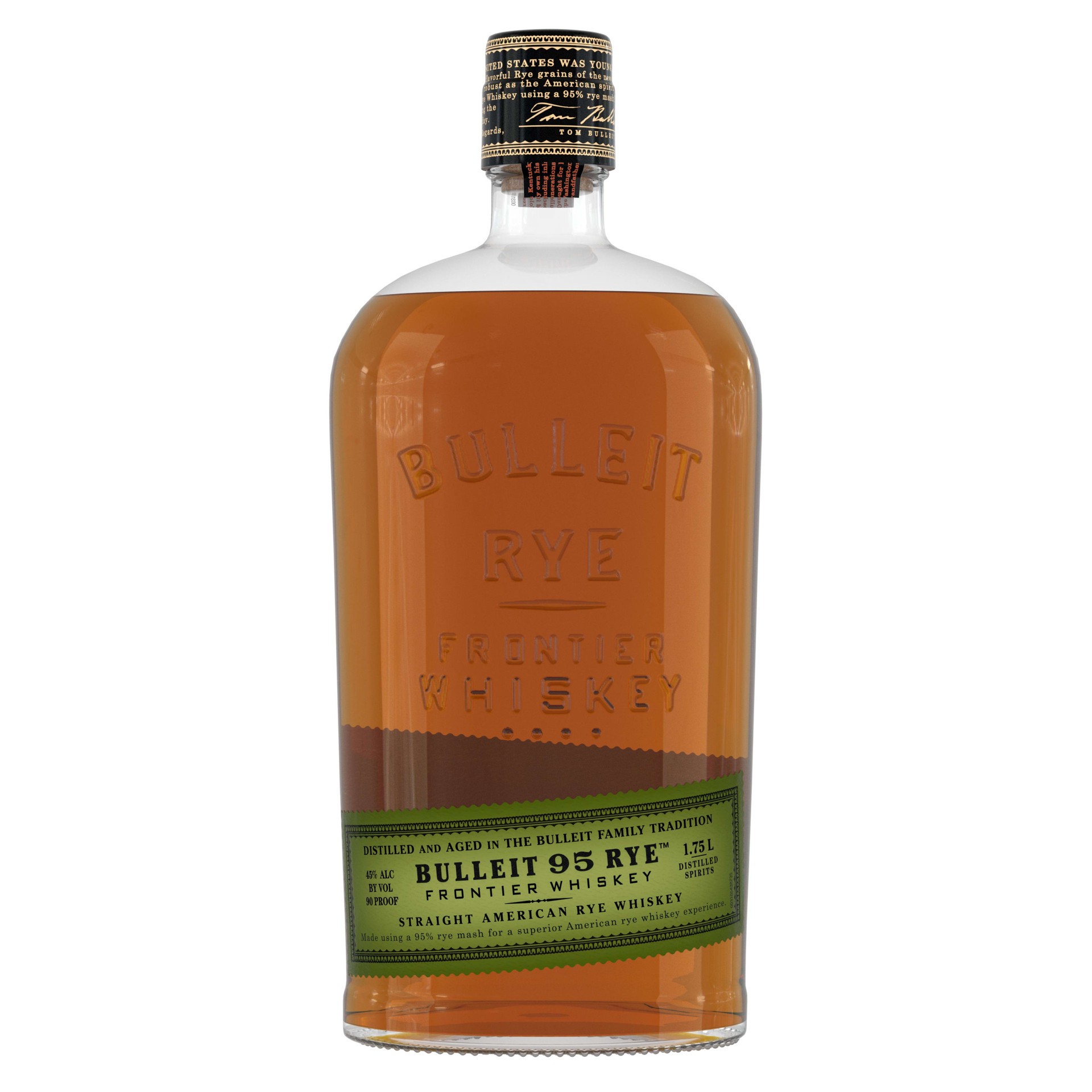 slide 1 of 36, Bulleit 95 Rye Whiskey, 1.75 L, 1.75 liter