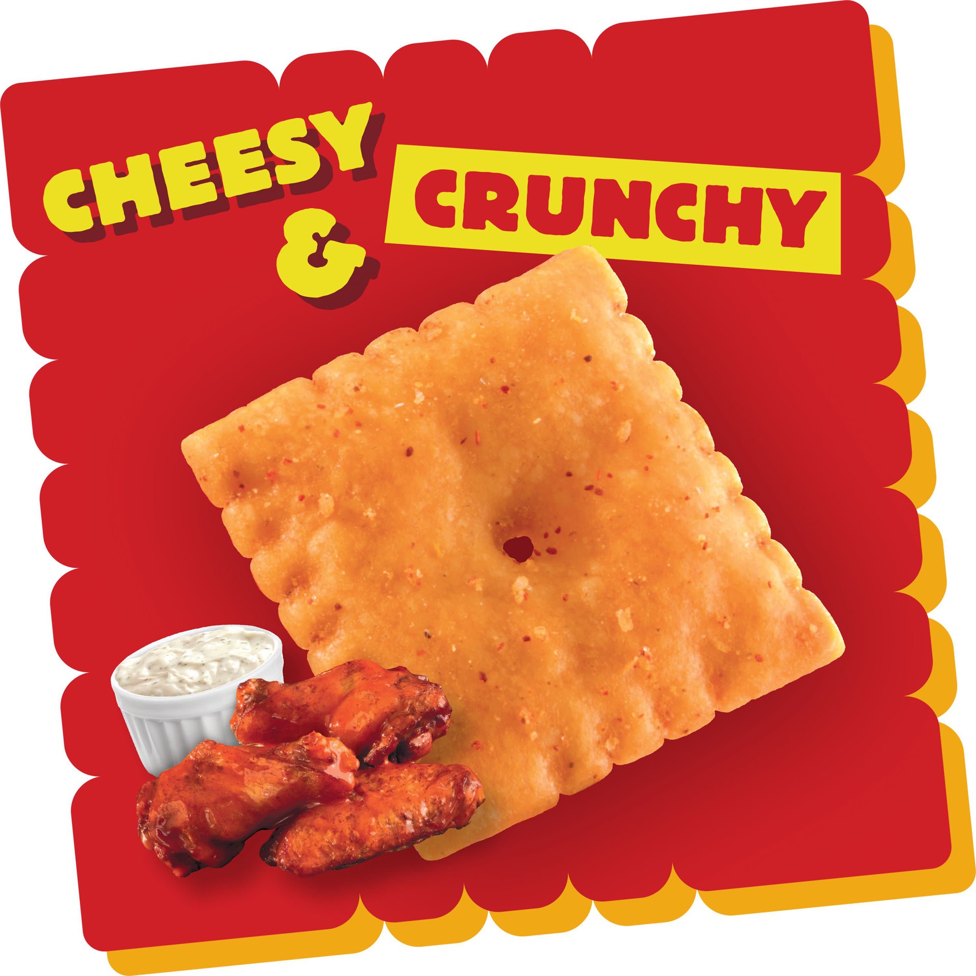 slide 2 of 5, Cheez-It Cheese Crackers, Buffalo Wing, 12.4 oz, 12.4 oz