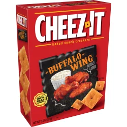 Cheez-It Cheese Crackers, Baked Snack Crackers, Buffalo Wing
