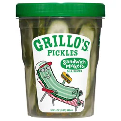 Grillo's Pickles Sandwich Makers 32 oz