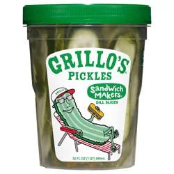 Grillo's Pickles Sandwich Makers 32 oz