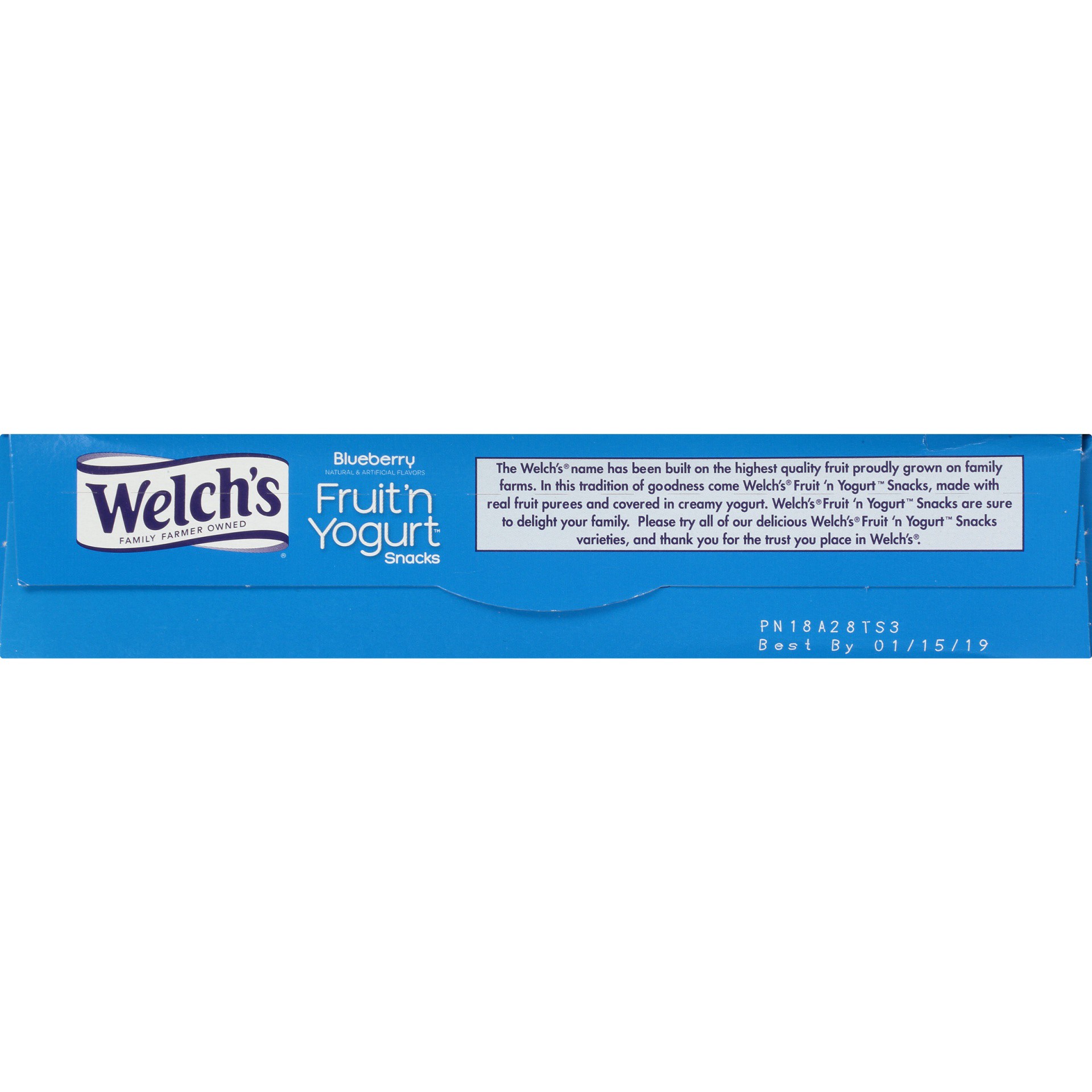 slide 5 of 9, Welch's Fruit 'N Yogurt Snacks Blueberry, 8 ct; 0.8 oz