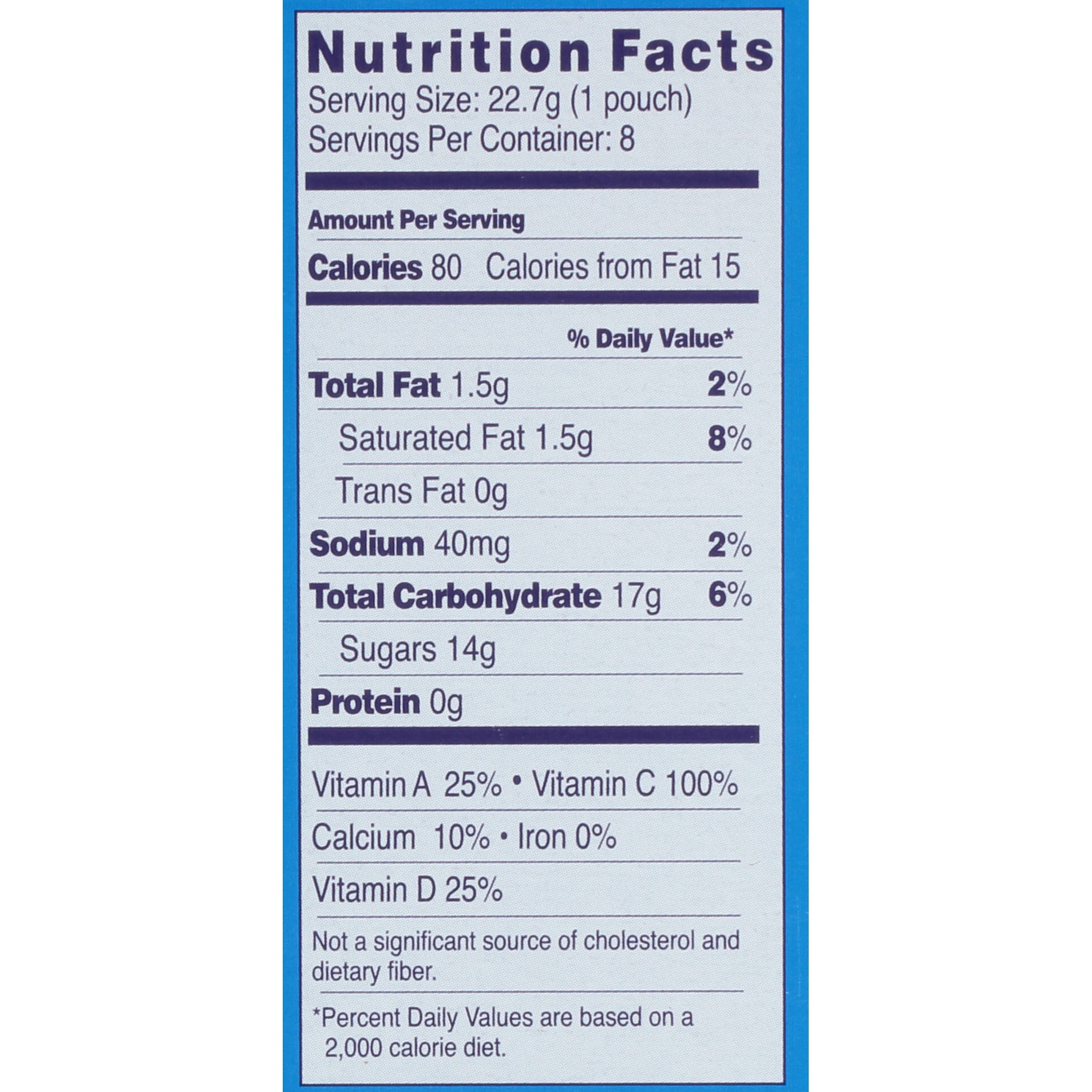 slide 8 of 9, Welch's Fruit 'N Yogurt Snacks Blueberry, 8 ct; 0.8 oz