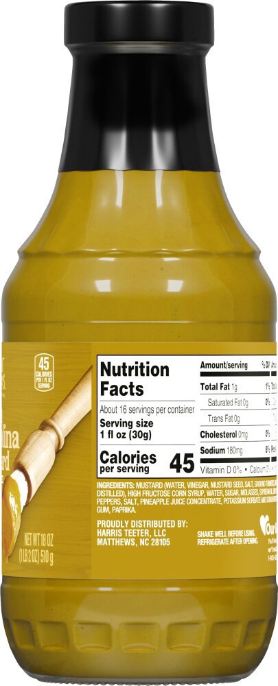 slide 2 of 4, HT Traders™ South Carolina Mustard BBQ Sauce, 18 oz