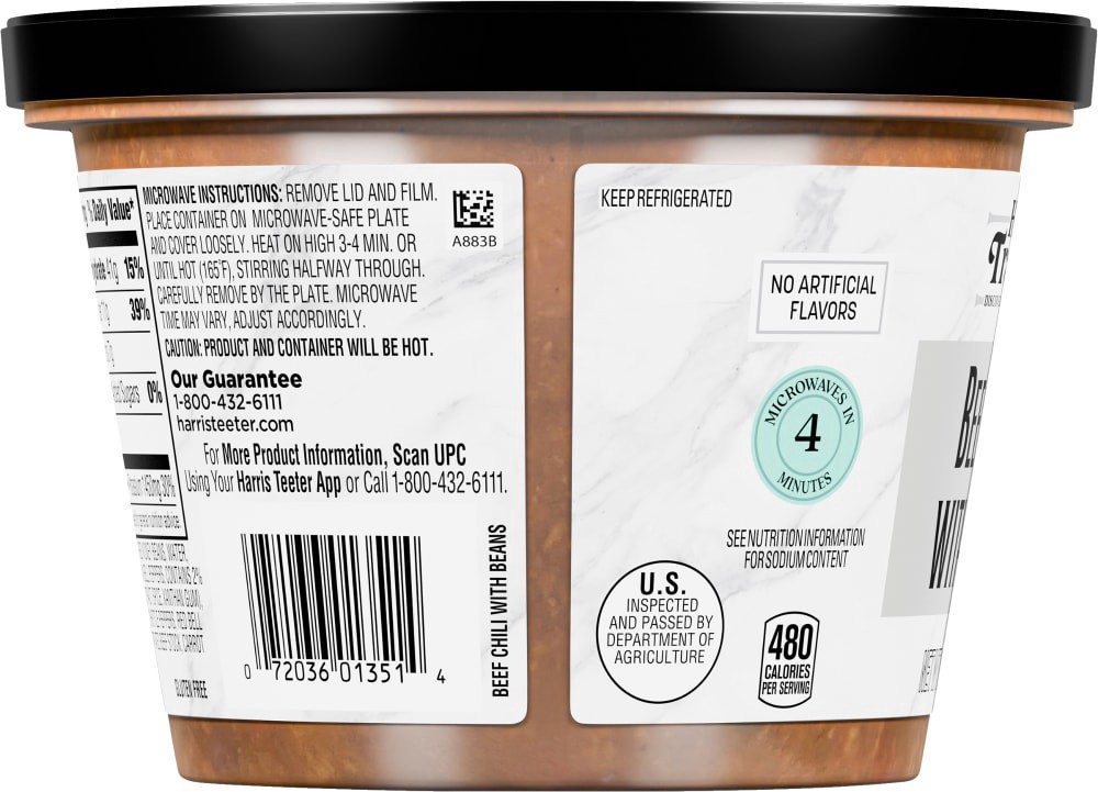 slide 3 of 5, HT Traders® Beef Chili with Beans, 16 oz