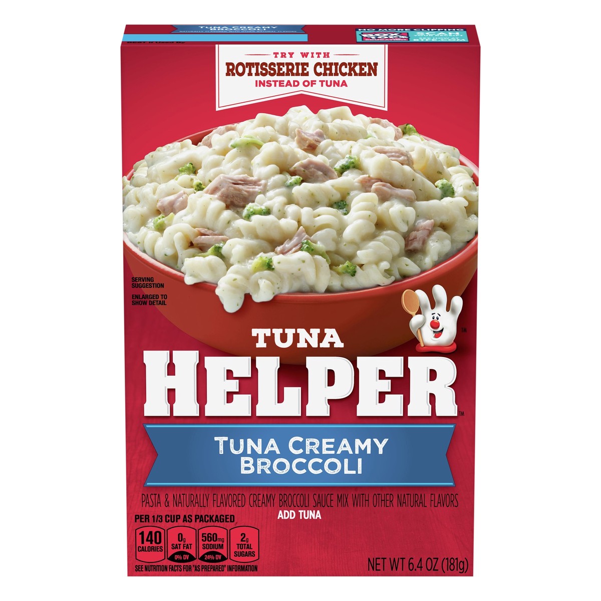 slide 1 of 9, Tuna Helper Creamy Broccoli, 6.4 oz