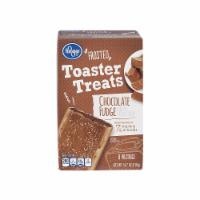 slide 1 of 1, Kroger Frosted Chocolate Fudge Toaster Treats, 8 ct; 1.8 oz