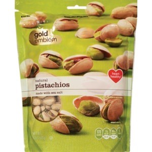 slide 1 of 1, CVS Gold Emblem California Pistachios Roasted & Salted With Sea Salt, 18 oz