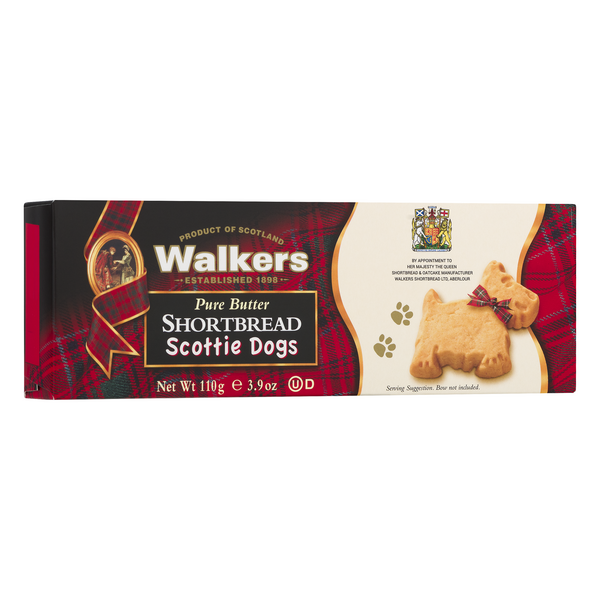 slide 1 of 1, Walker's Walkers Pure Butter Shortbread Scottie Dogs, 5.3 oz